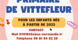 Ouverture des inscriptions à l’école